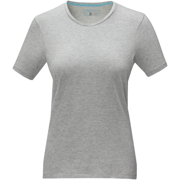 Balfour short sleeve women's GOTS organic t-shirt - Grey melange - XXL