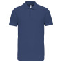 Piquépolo korte mouwen heren Deep Blue S