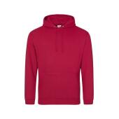 AWDis College Hoodie, Red Hot Chilli, L, Just Hoods
