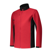 L&S Jacket Softshell Workwear red/bk M
