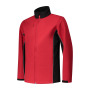 L&S Jacket Softshell Workwear red/bk XXL