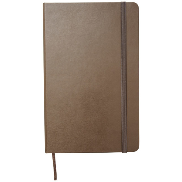 Classic L hardcover notitieboek - gelinieerd - Aarde bruin