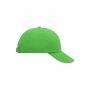 MB6112 6 Panel Raver Sandwich Cap - lime-green/white - one size