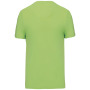 T-shirt V-hals korte mouwen Lime S