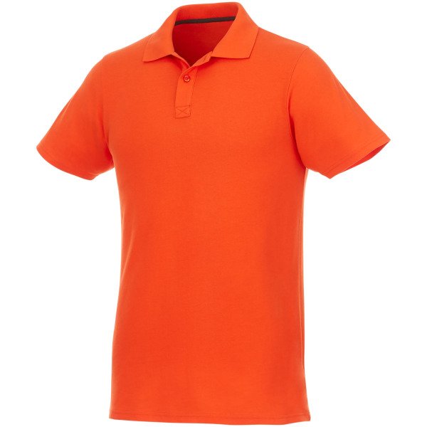 Helios short sleeve men's polo - Orange - 3XL