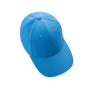 Impact AWARE™ 6 panel 280gr gerecycled katoenen cap, tranquil blue
