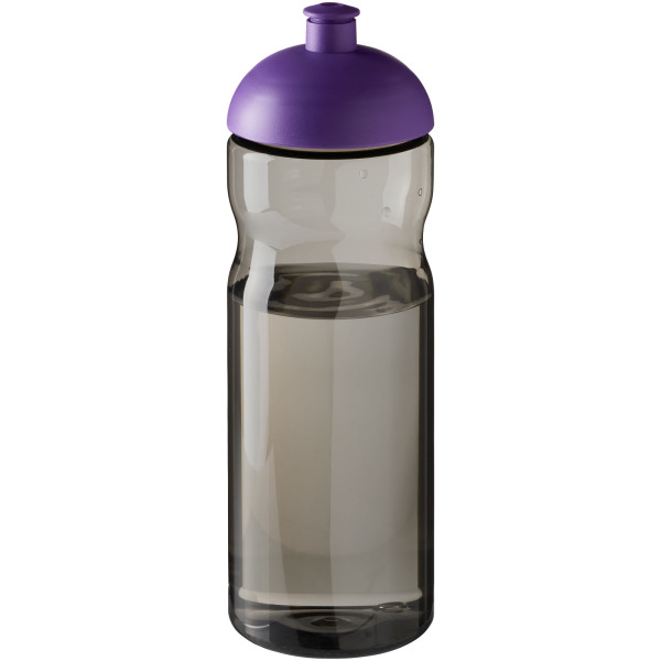 H2O Active® Eco Base 650 ml dome lid sport bottle - Charcoal/Purple