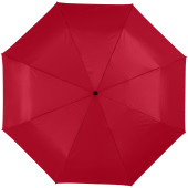 Alex 21,5" foldbar, fuldautomatisk paraply - Rød