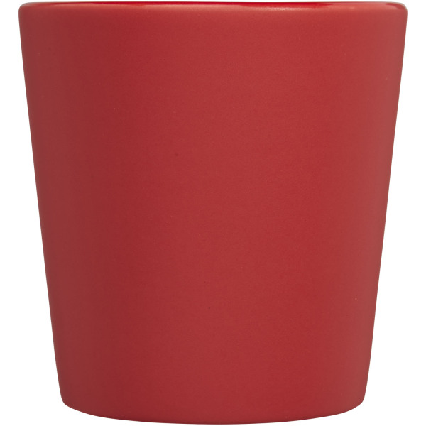 Ross 280 ml ceramic mug - Red