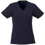Amery cool fit V-hals dames t-shirt met korte mouwen - Navy - XS