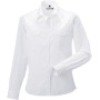 Men's Roll Sleeve Shirt - Long Sleeve White 3XL