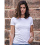 Ladies´ Pure Organic Tee - Light Oxford - 2XL