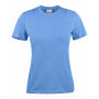 Printer Heavy t-shirt Lady Sky Blue XS