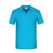 Men's BIO Workwear Polo - turquoise - S