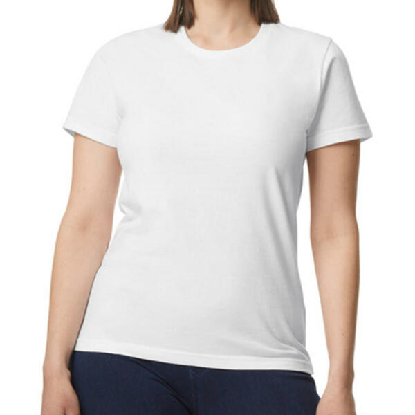 Softstyle Midweight Women's T-Shirt - White - 3XL
