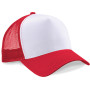 Snapback truckerpet Classic Red / White One Size