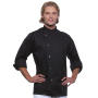 Chef Jacket Lars Long Sleeve - Black - 48 (M)