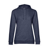 #Hoodie /women French Terry - Heather Navy - 2XL