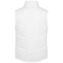 Met fleece gevoerde bodywarmer White 4XL Met fleece gevoerde bodywarmer White 4XL