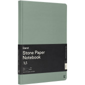 Karst® A5 notesbog med hardcover - Meleret grøn
