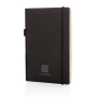 A5 deluxe kraft hardcover notebook, black