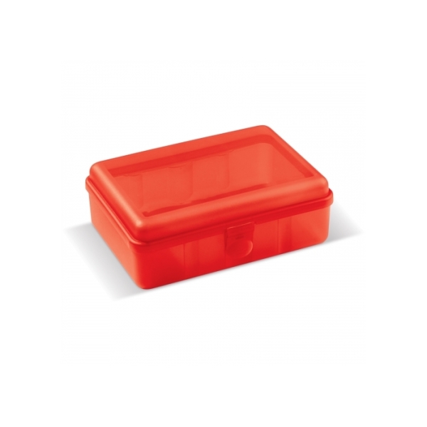 Lunchbox one 950ml - Transparant Rood