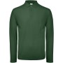 ID.001 Men's long-sleeve polo shirt Bottle Green XXL