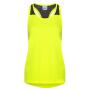 AWDis Ladies Cool Smooth Workout Vest, Electric Yellow, XS, Just Cool