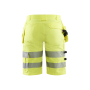 High Vis short met stretch en gereedschapszakken High Vis short met stretch en gereedschapszakken