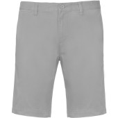 Heren chino bermudashorts Fine Grey 38 FR