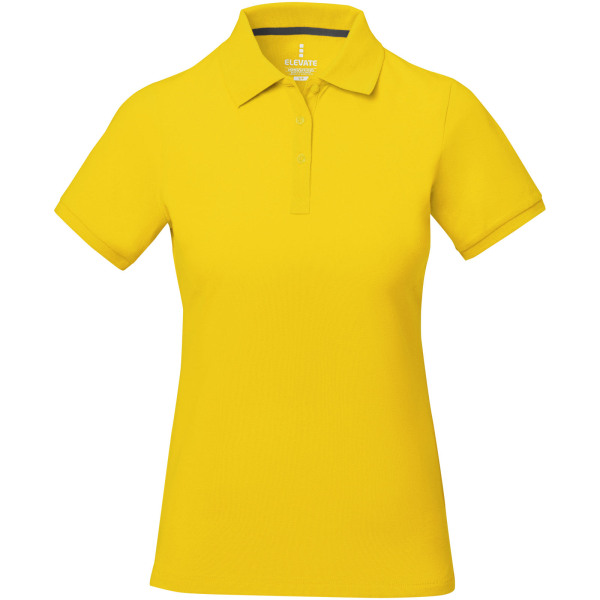 Calgary short sleeve women's polo - Yellow - S