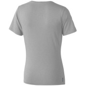 Nanaimo dames t-shirt met korte mouwen - Grijs gemeleerd - XS