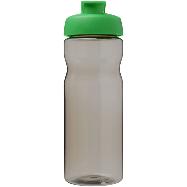 H2O Active® Eco Base 650 ml flip lid sport bottle - Bright green/Charcoal