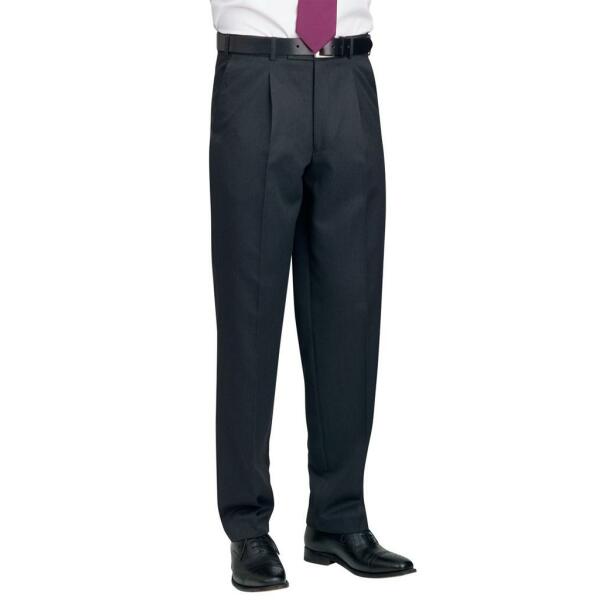 Concept Delta Trousers, Charcoal, 40/R, Brook Taverner