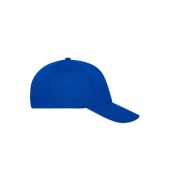 MB6238 5 Panel Sandwich Cap Bio Cotton - royal/white - one size