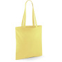 Shopper bag long handles Lemon One Size
