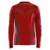 Craft Pro Control seamless jersey ls bright red 122/128
