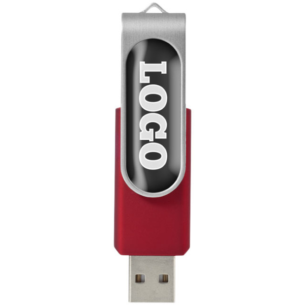 Rotate Doming USB - Rood - 32GB