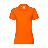 Ladies Premium Polo - Orange - XS (8)