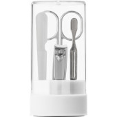 ABS container met manicure set wit