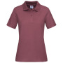 Stedman Polo SS for her Burgundy Red XL