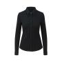 Anna Knitted Long Sleeve Shirt, Black, L, So Denim