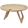 Soll foldable picnic table - Natural