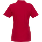 Beryl short sleeve women's GOTS organic GRS recycled polo - Red - XL