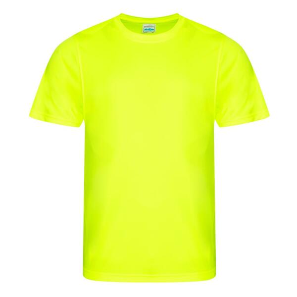 AWDis Cool Smooth T-Shirt, Electric Yellow, 3XL, Just Cool