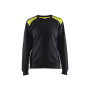 Dames Sweatshirt bi-colour