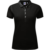 Ladies' Stretch Polo Shirt Black XS