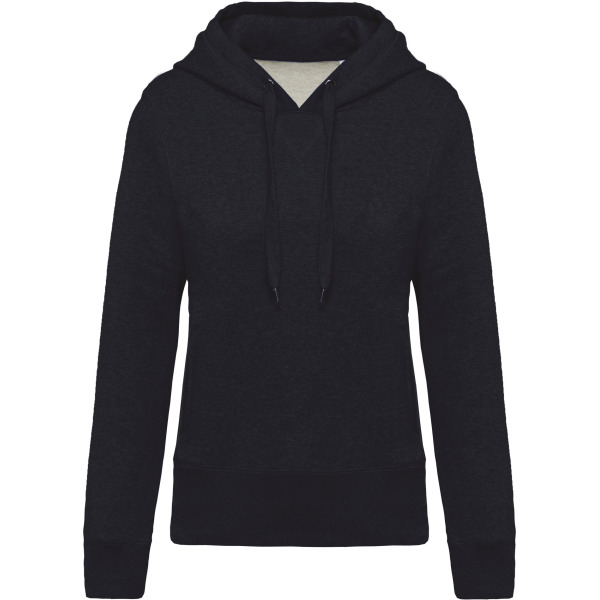Dames hooded sweater Bio French Navy Heather XS