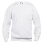 Clique Basic Roundneck wit 4xl