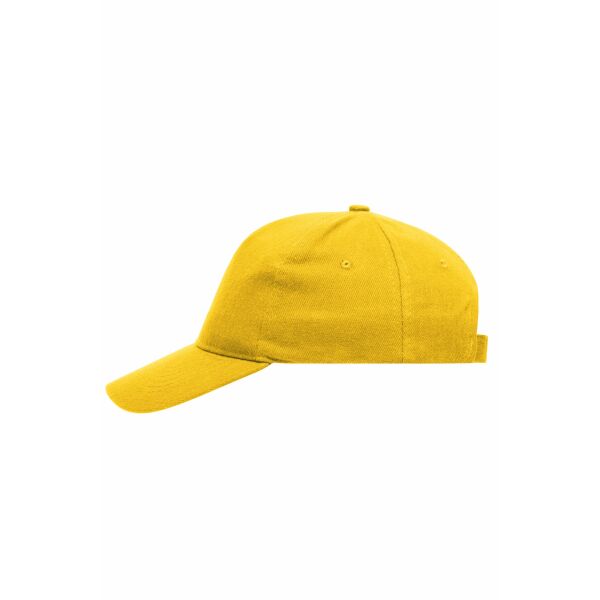 MB092 5 Panel Cap Heavy Cotton - gold-yellow - one size